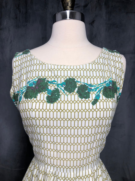50s Jerry Gilden Carnation Dress