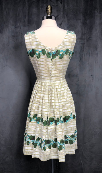 50s Jerry Gilden Carnation Dress