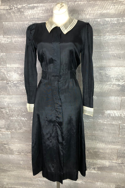 40s Wednesday Addams maids uniform dress