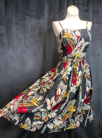 50s Bird Of Paradise Hawaiian