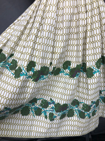 50s Jerry Gilden Carnation Dress